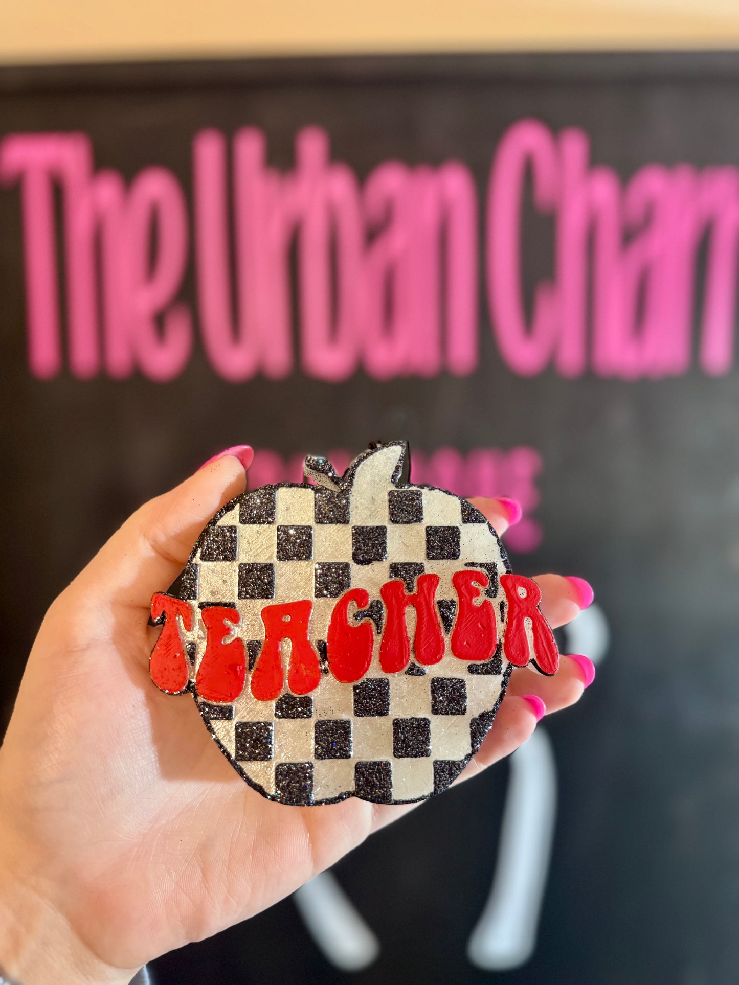 Teacher Apple Car Freshie