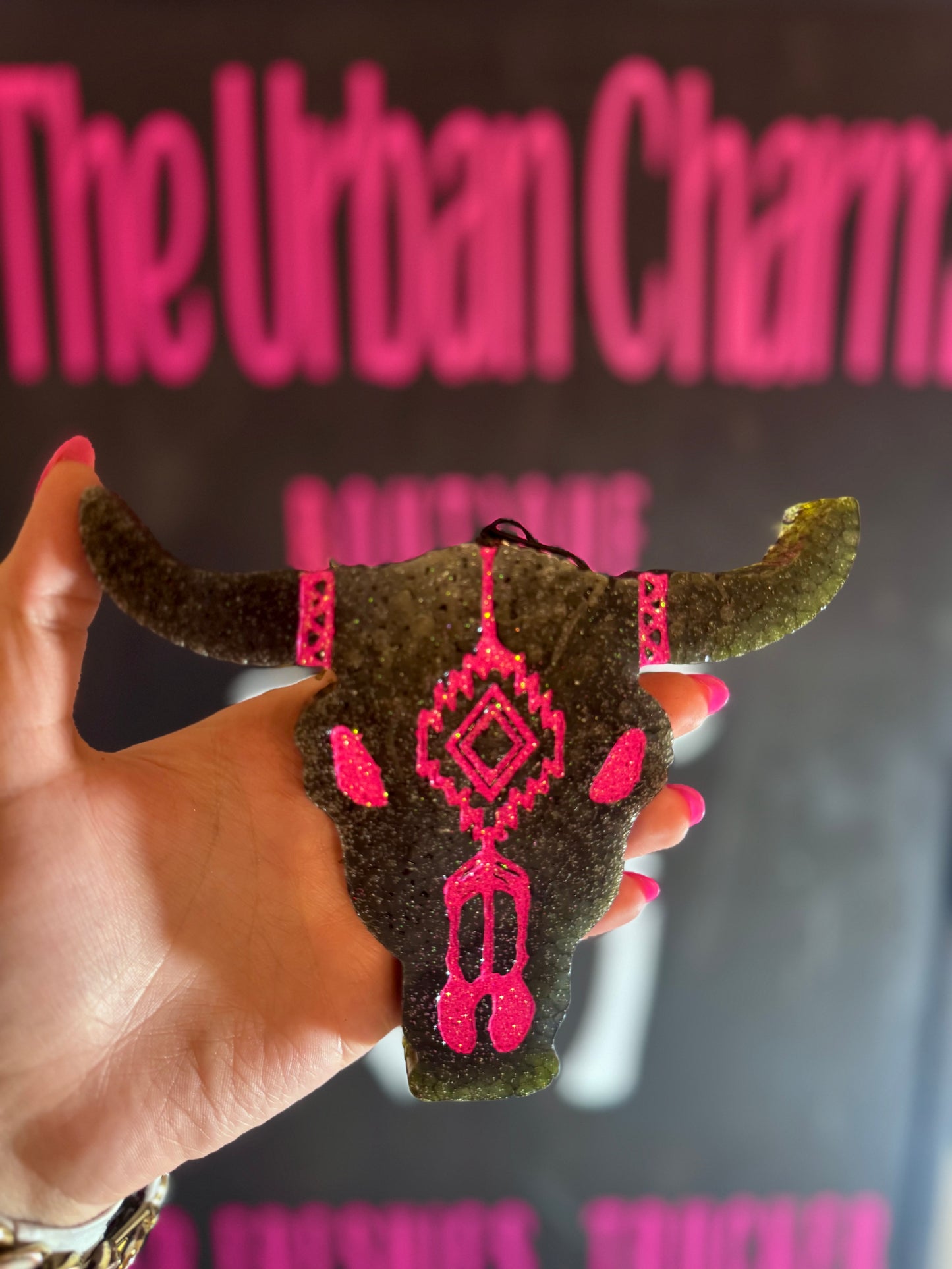 Bull Head Car Freshie