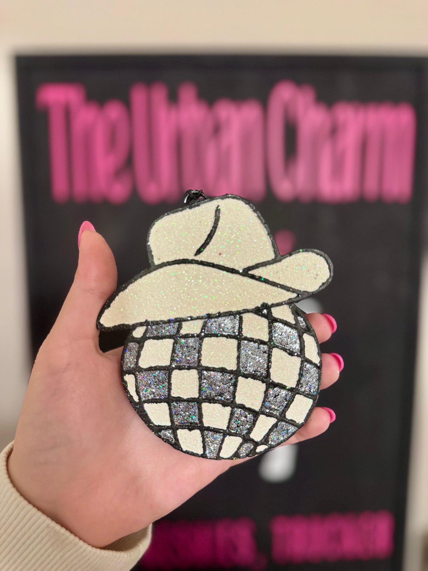 Western Disco Car Freshie