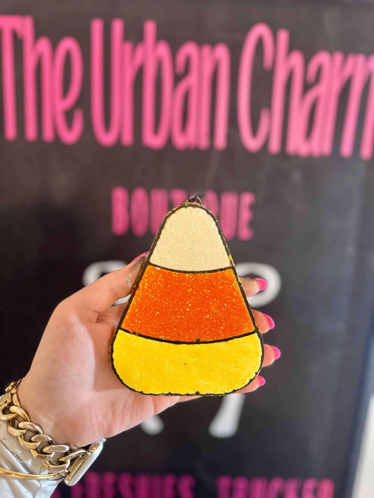 Candy corn Car Freshie