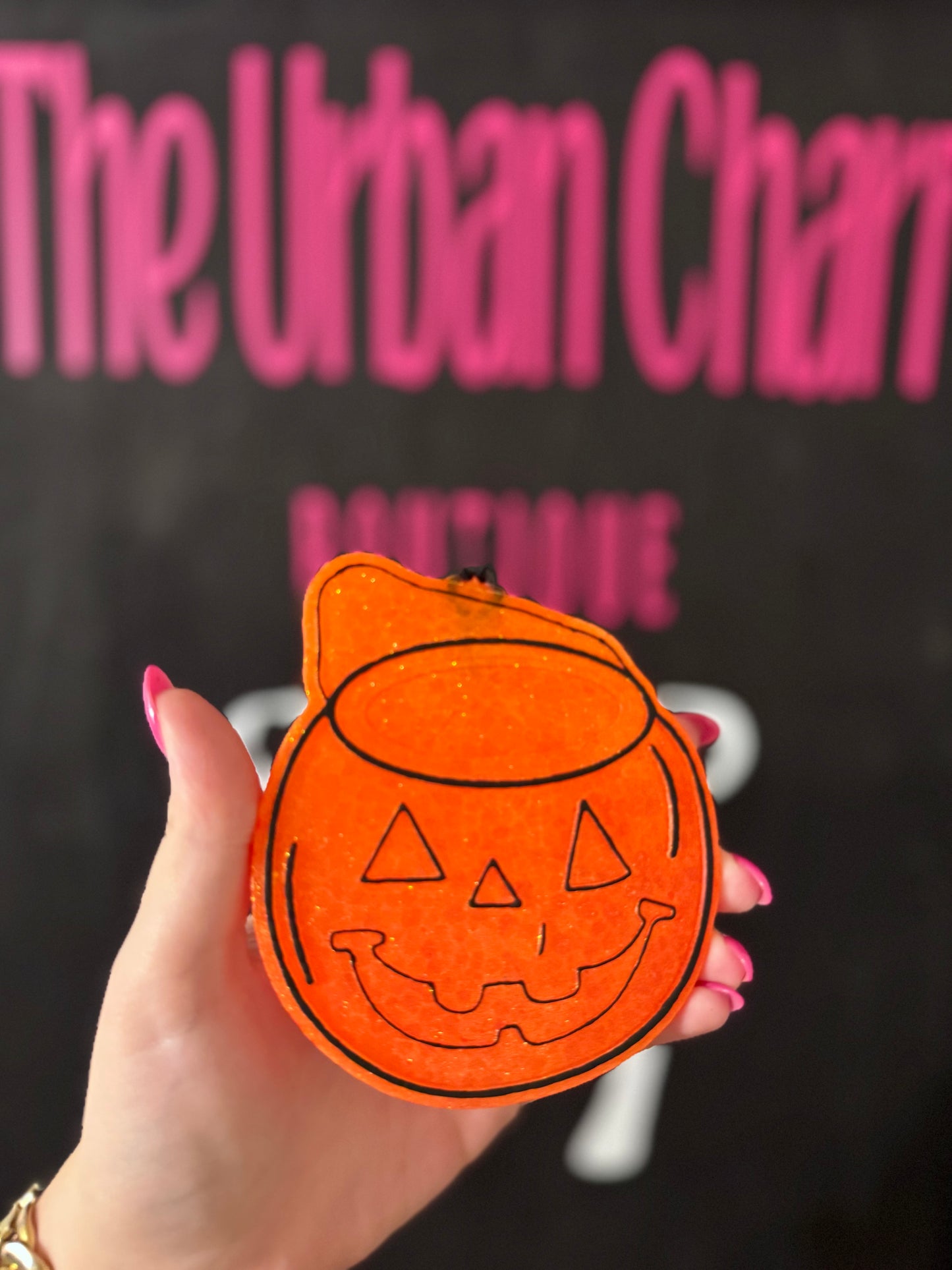 Halloween Bucket Car Freshie