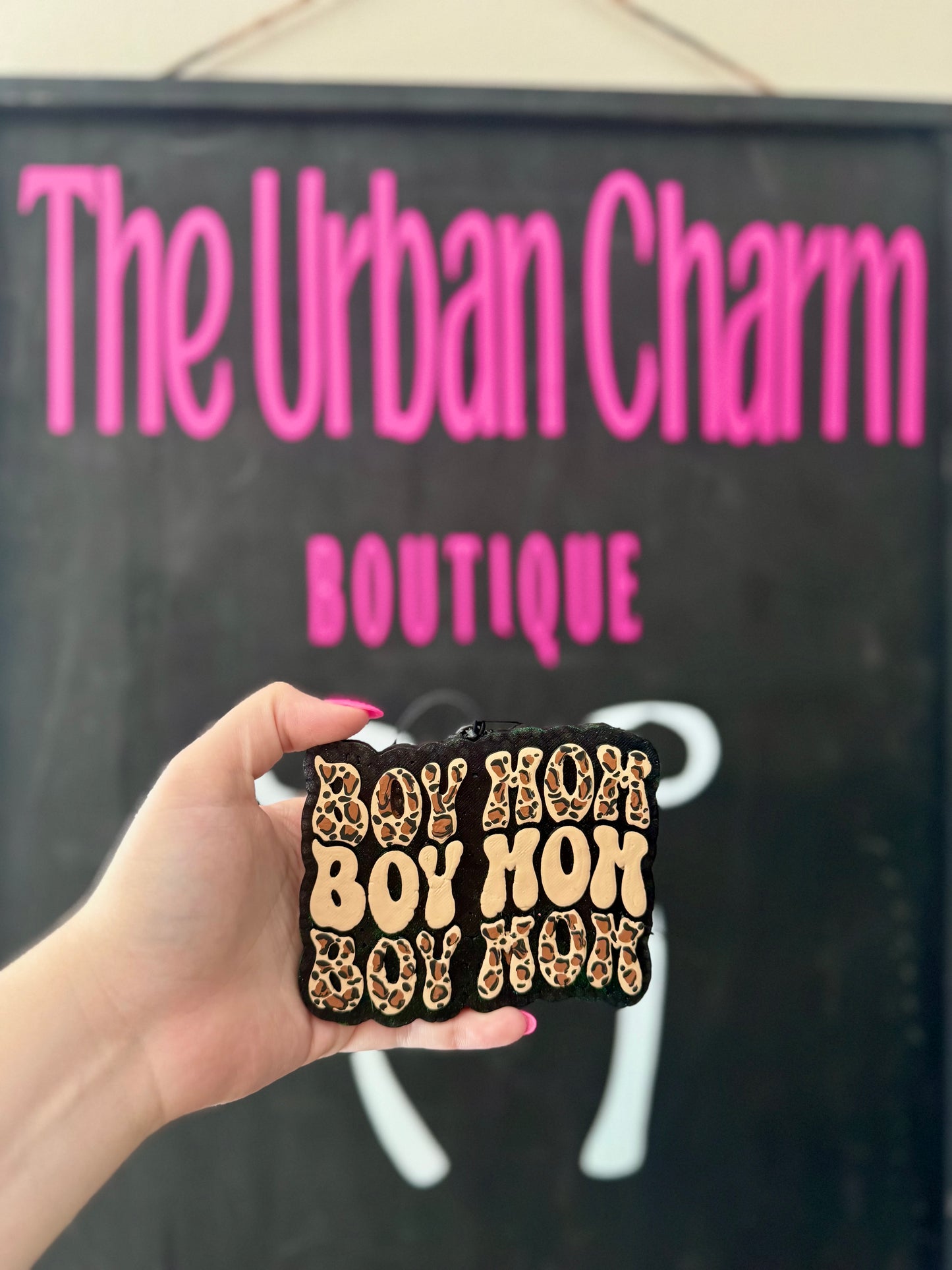 Boy Mama Car Freshie