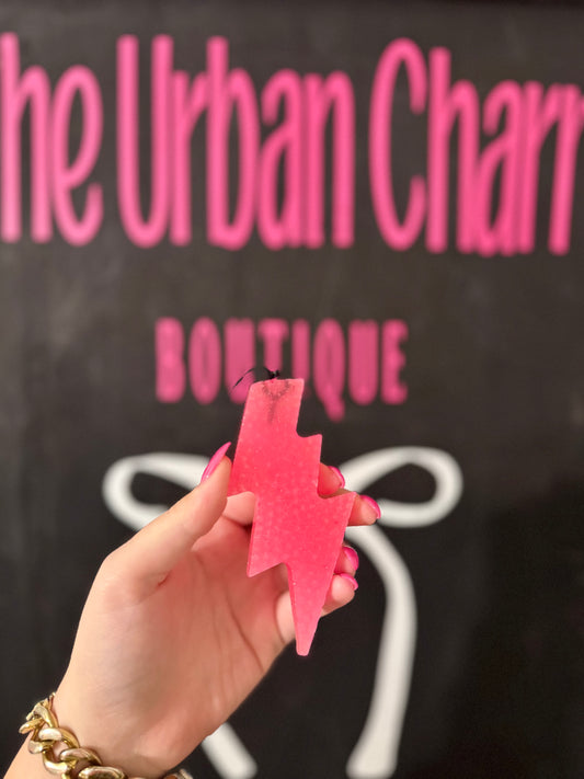 Lightning Bolt Car Freshie