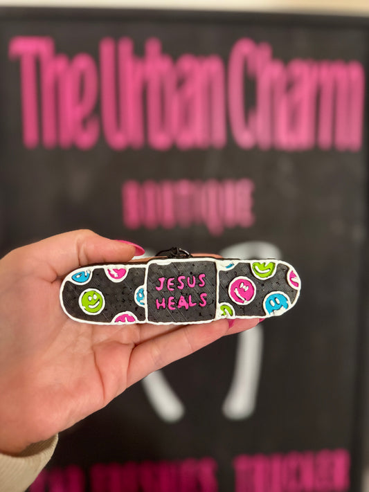 Jesus Heals Car Freshie