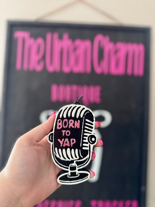 Born to Yap Car Freshie