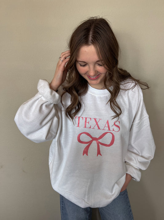 Texas Bow Crewneck