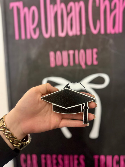 Graduation Cap Car Freshie