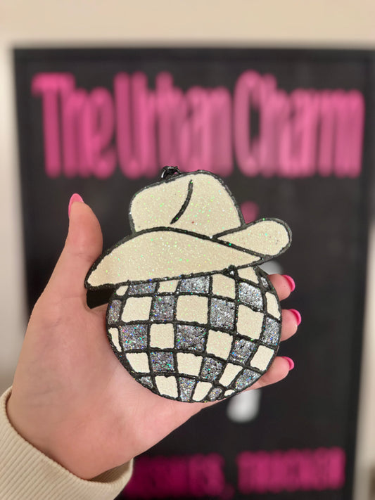 Western Disco Car Freshie