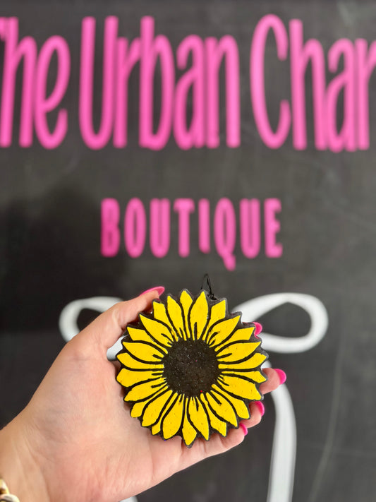 Sunflower Car Freshie