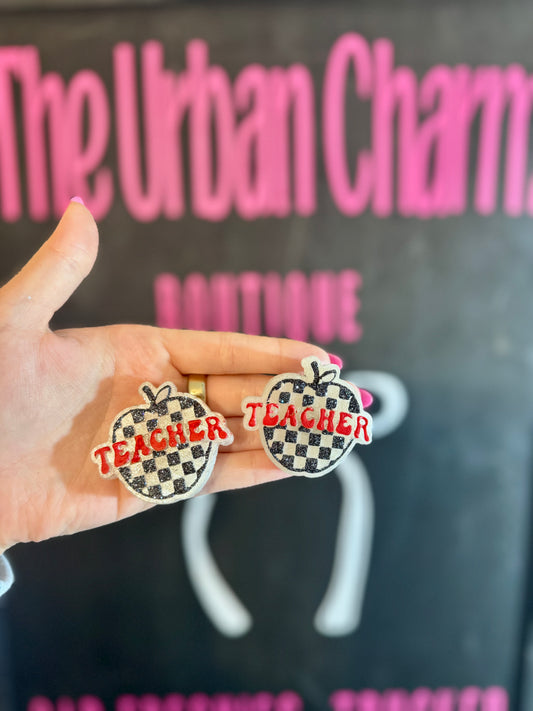 Teacher Apple Vent Clips