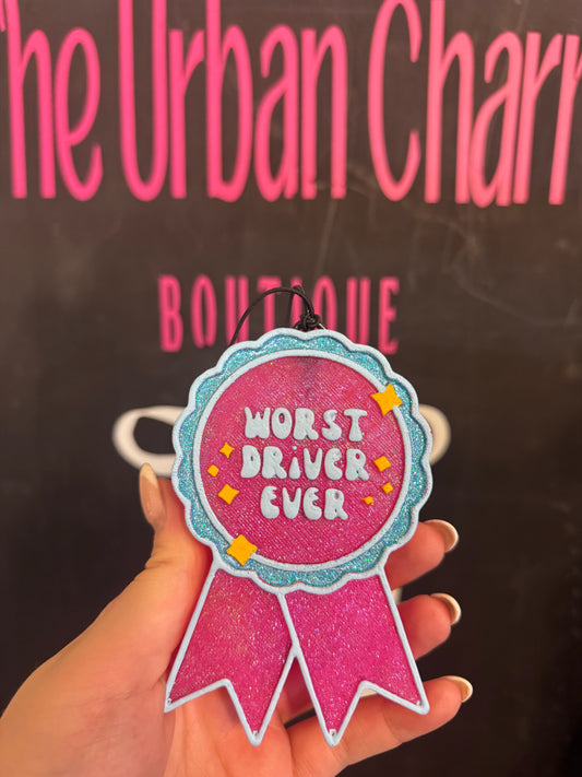 Worst Driver Ever Car Freshie