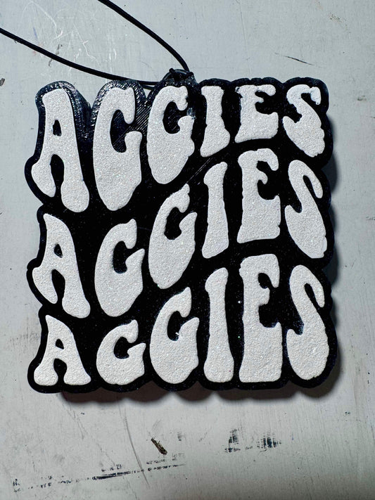 Aggies car freshie