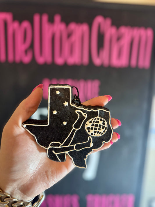 Girl Texas Car Freshie