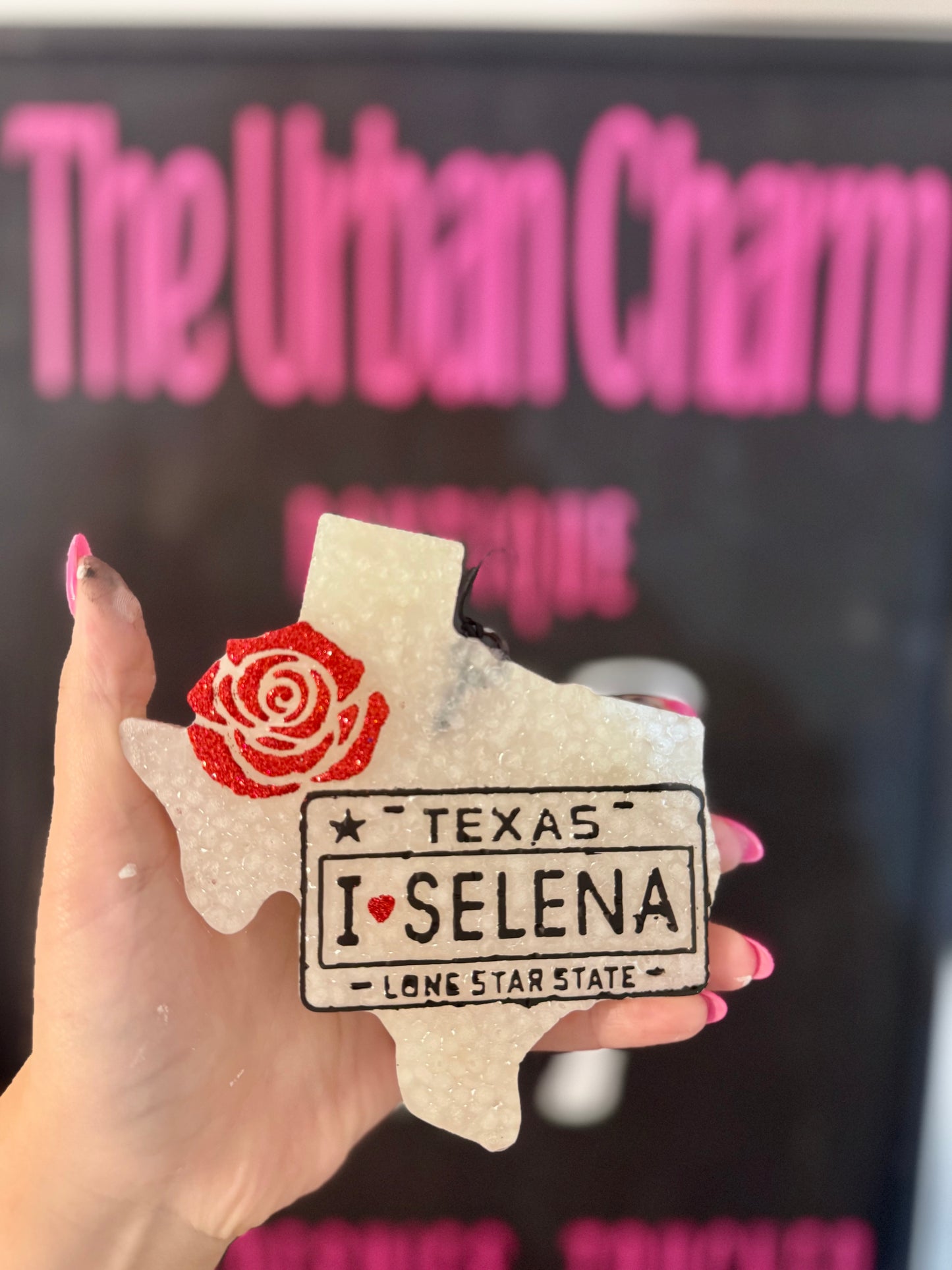 Selena Car Freshie