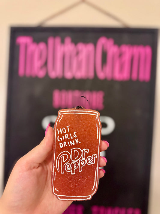 Hot Girls Drink DP Car Freshie