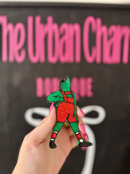 Sassy Green Man Car Freshie