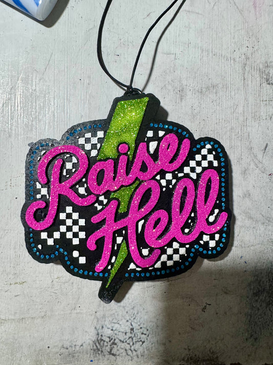 Raise Hell Car Freshie