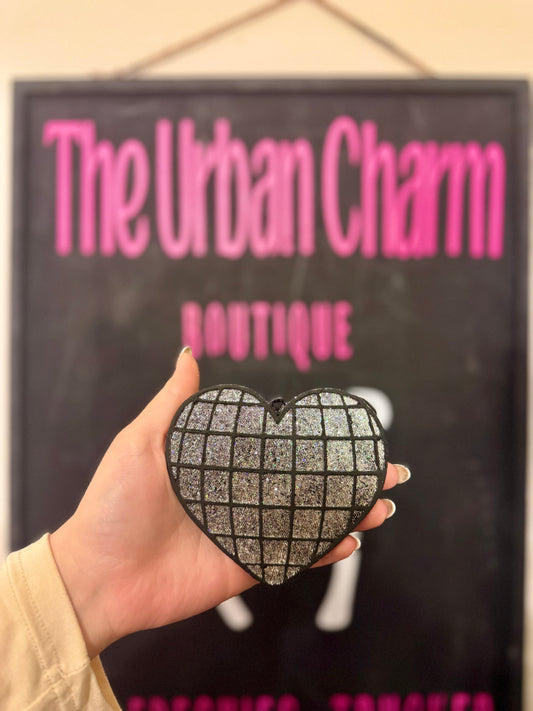 Disco Heart Car Freshie