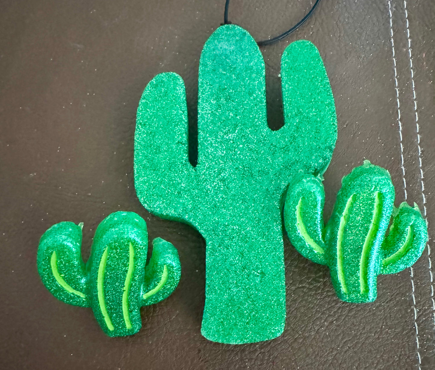 Cactus car freshie set